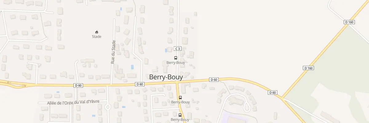 Plan du 6 Rue des Landes à Berry-Bouy