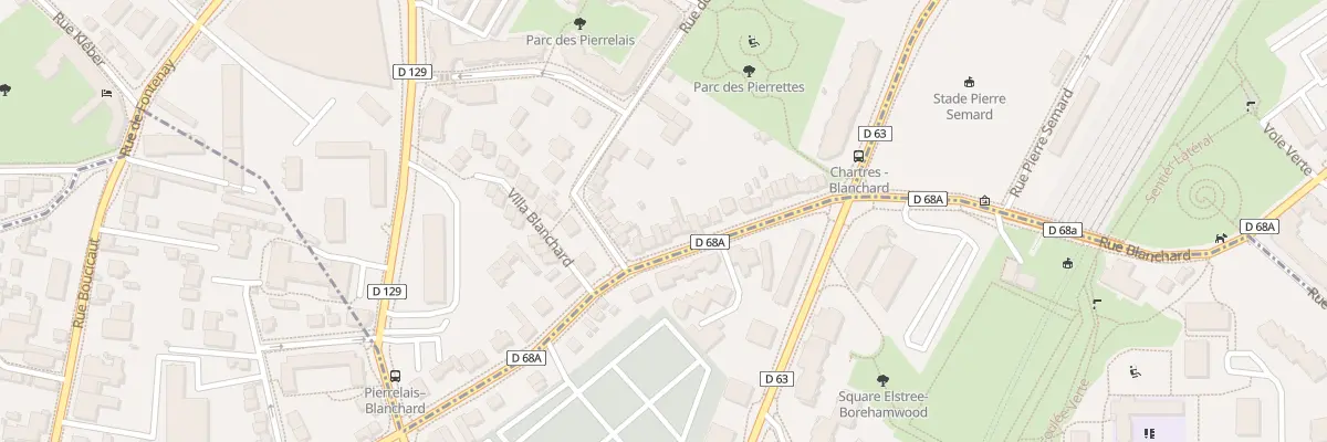 Plan du 39 Rue Blanchard à Châtillon