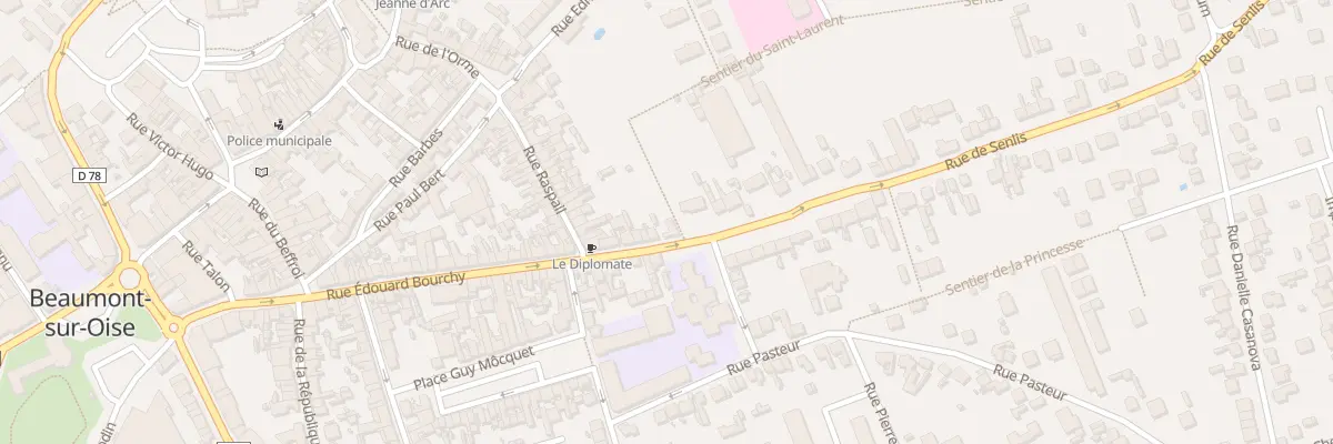 Plan du 65 Rue Edouard Bourchy à Beaumont-sur-Oise