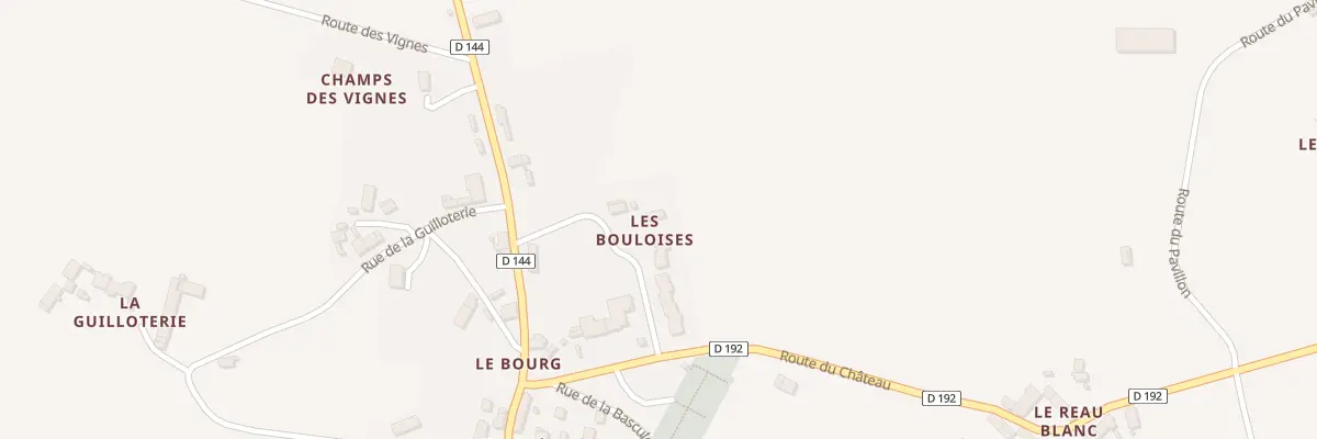 Plan du 78 Rue des Bouloises à Ineuil