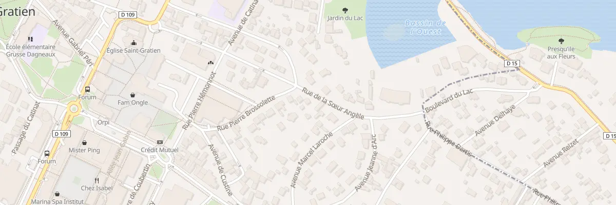 Plan du 48 Rue Soeur Angèle à Saint-Gratien