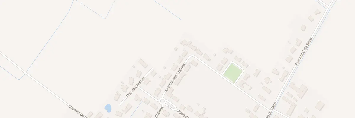 Plan du 18 Av des Chênes à Brouckerque
