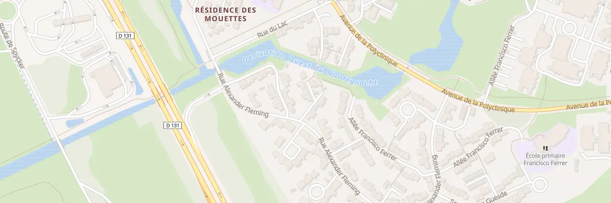 Plan du 51 Rue Alexander Fleming à Grande-Synthe