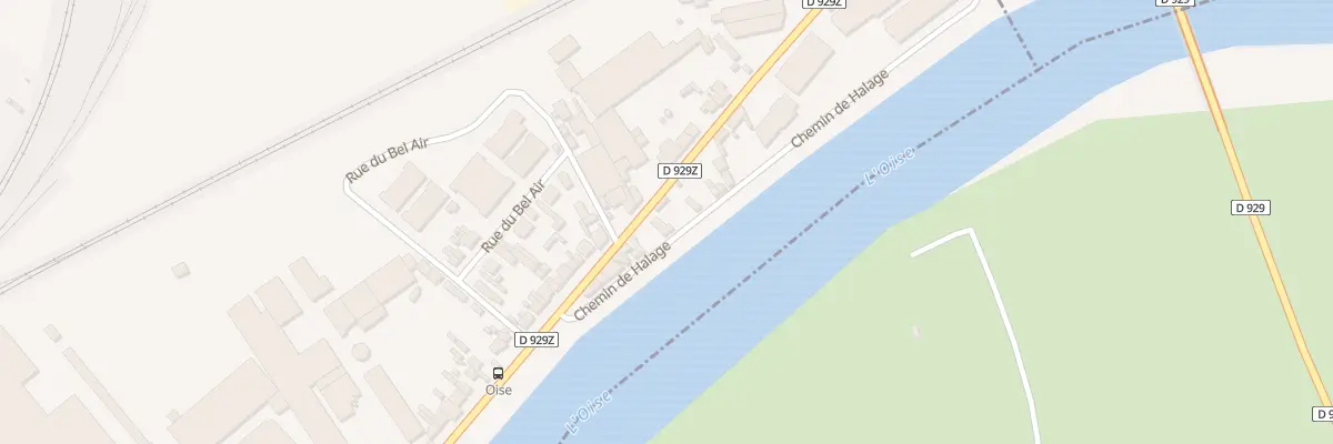 Plan du 36B Rue du Docteur Touati à Persan