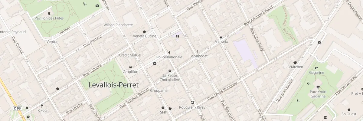 Plan du 81 Rue Aristide Briand à Levallois-Perret