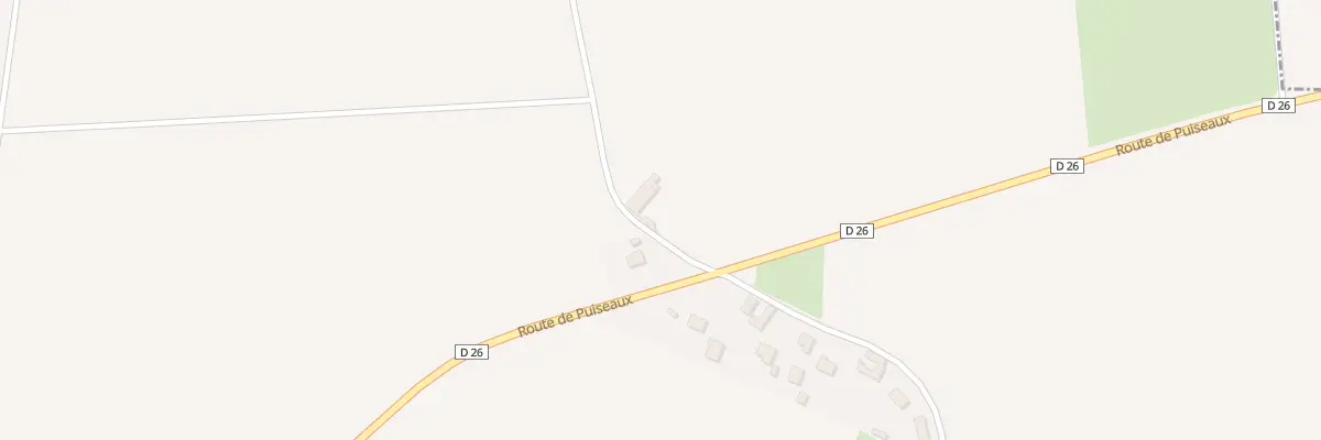 Plan du 1 Beaudrevilliers à Bondaroy