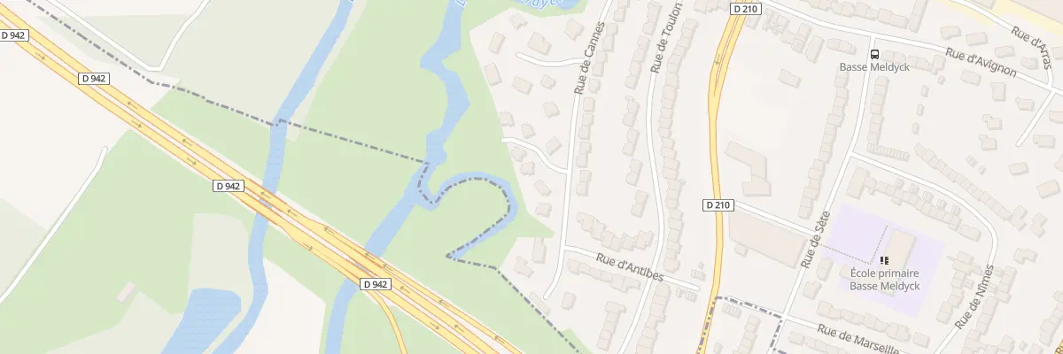 Plan du 3 Rue de Saint Raphael à Arques