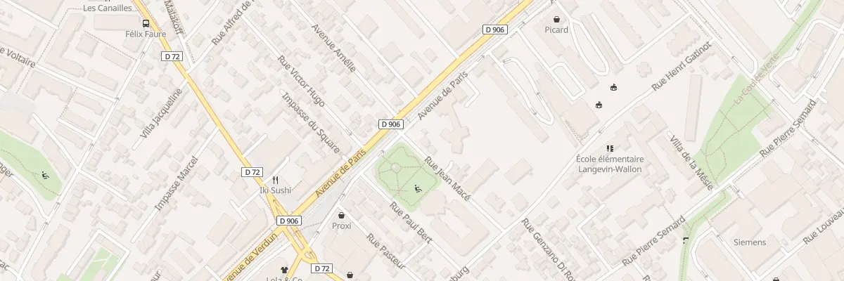 Plan du 3 Rue Jean Macé à Châtillon