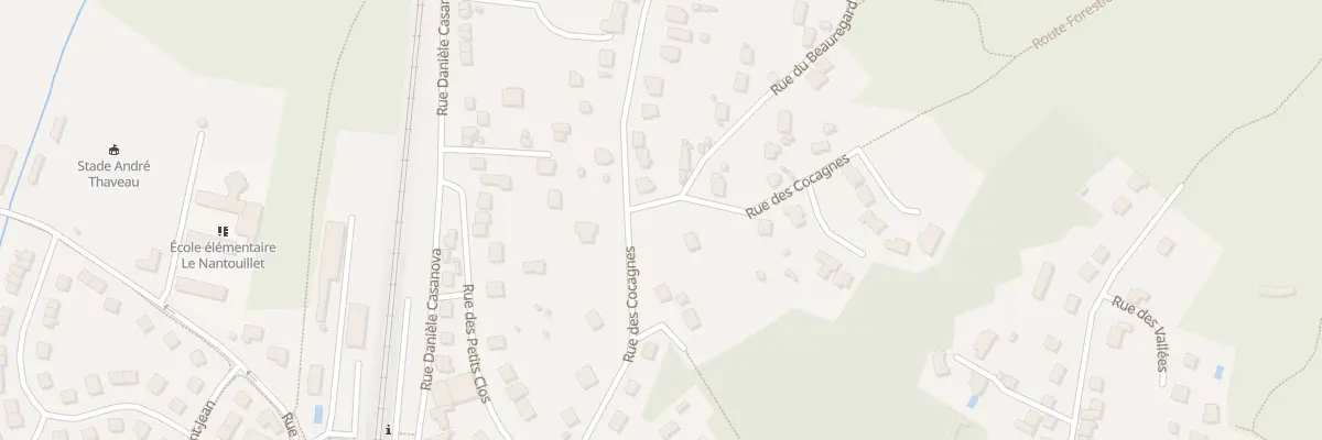 Plan du 18 Rue des Cocagnes à Presles