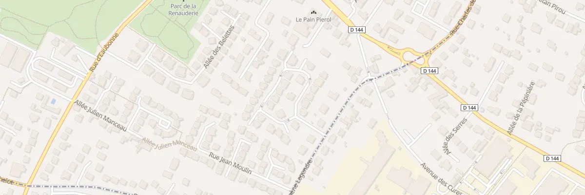 Plan du 1 Rue Giuseppe Verdi à Margency