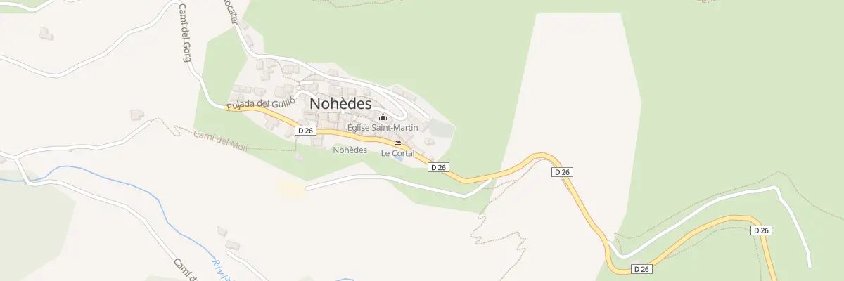 Plan du 9005 Camp de l’Iglesia à Nohèdes