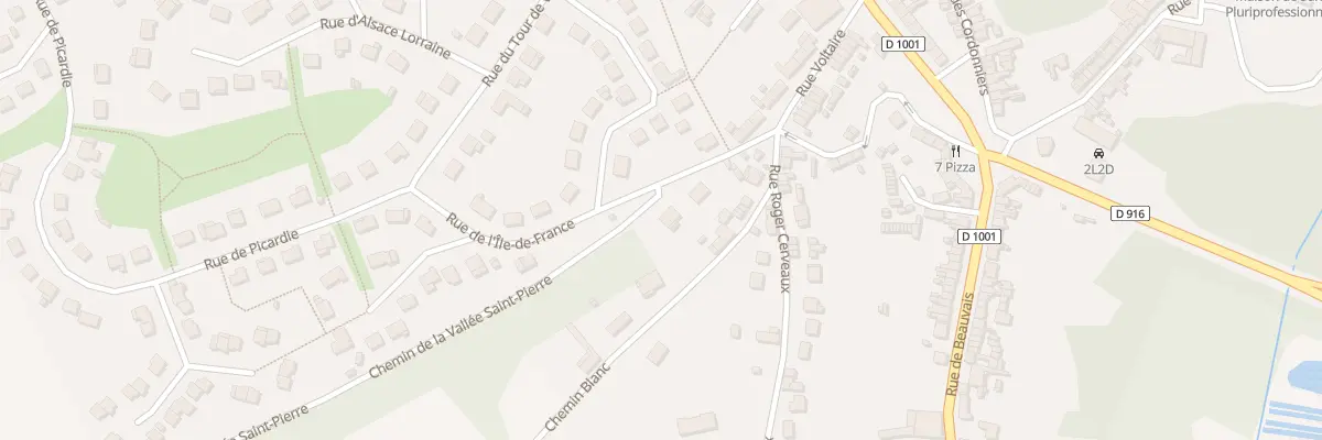 Plan du 3 Rue de l’Ile de France à Breteuil