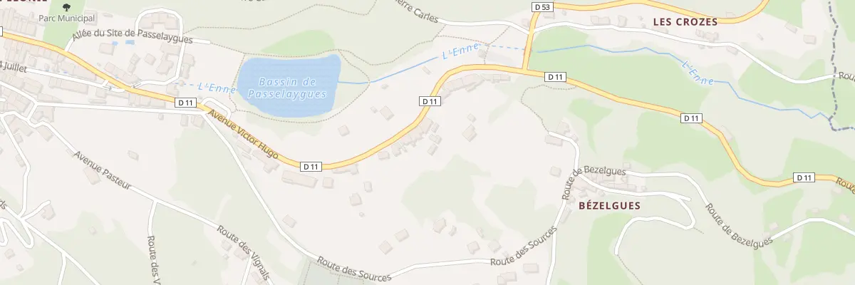 Plan du 278 Av Victor Hugo à Cransac-les-Thermes