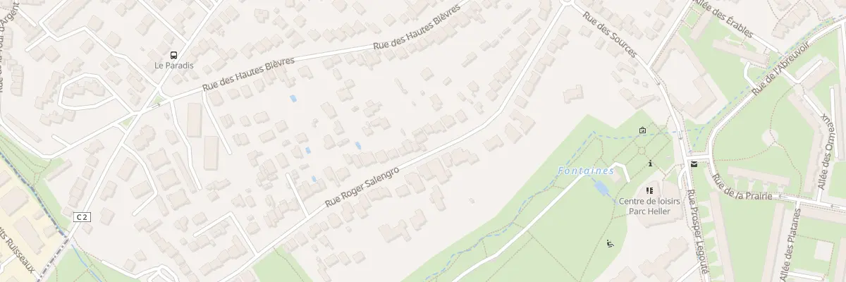 Plan du 44 Rue Roger Salengro à Antony