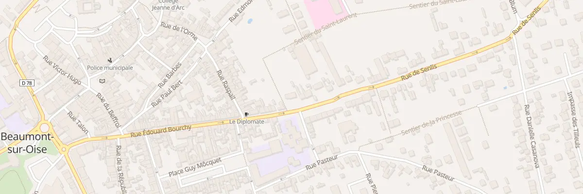 Plan du 65B Rue de Senlis à Beaumont-sur-Oise