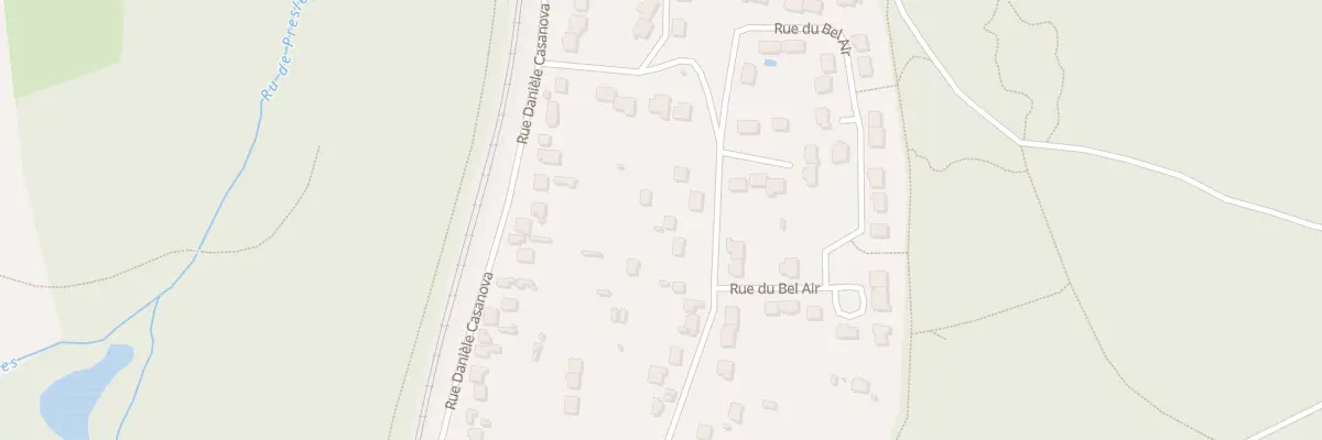 Plan du 49 Rue du Bel Air à Presles