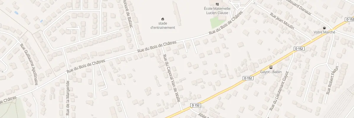 Plan du 89 Rue du Bois de Châtres à Brétigny-sur-Orge