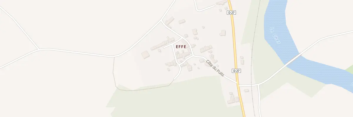 Plan du 5 Che de l’Échardon à Corquoy