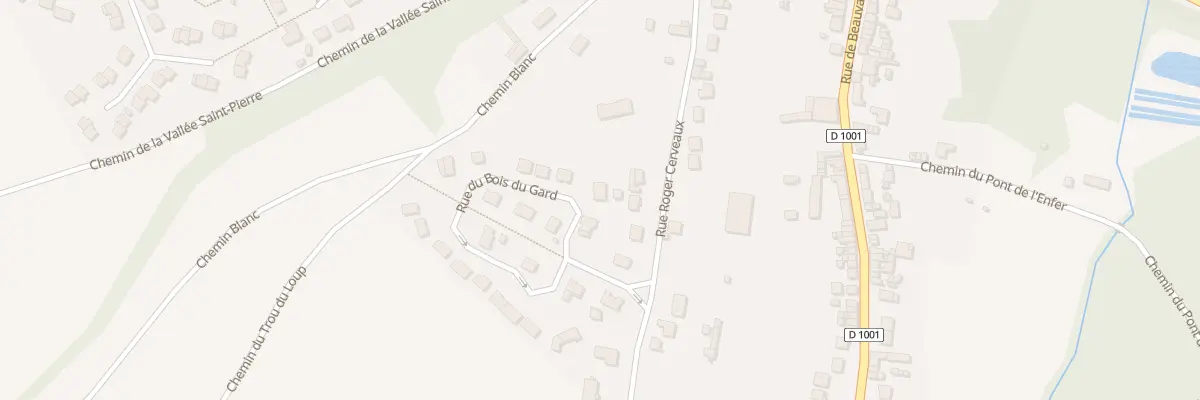 Plan du 8 Rue du Bois du Gard à Breteuil