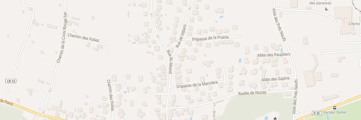 Plan du 32 Rue du Mesnil à Longpont-sur-Orge