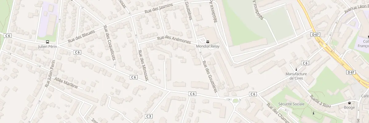 Plan du 1B Rue des Gouttières à Antony