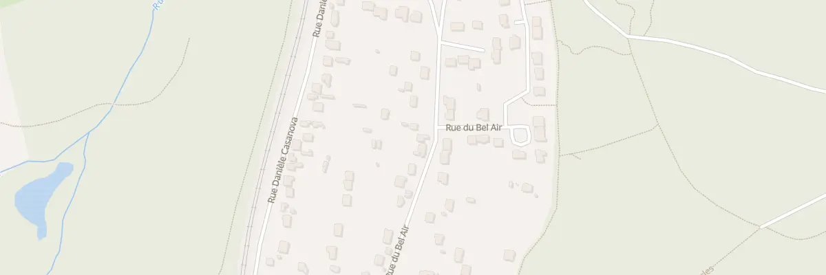 Plan du 39 Rue du Bel Air à Presles