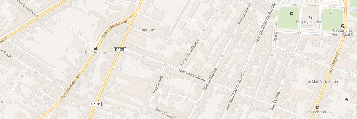 Plan du 64 Rue Jules Lefebvre à Amiens