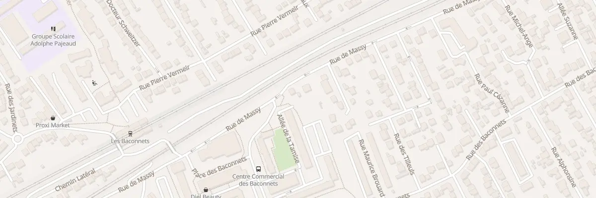 Plan du 45 Rue de Massy à Antony