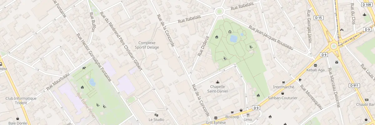 Plan du 14 Rue de la Concorde à Asnières-sur-Seine