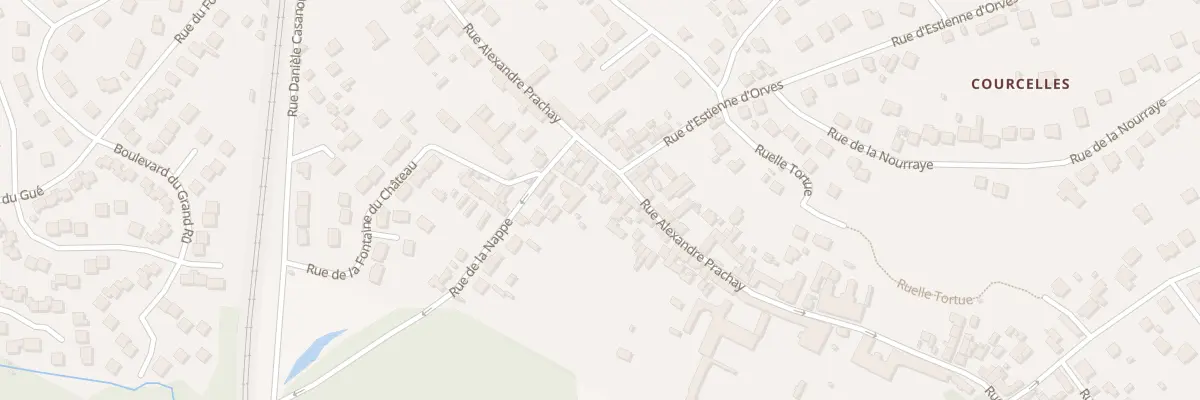 Plan du 107 Rue Alexandre Prachay à Presles