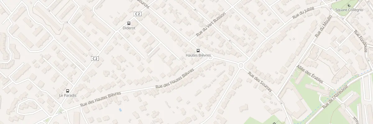 Plan du 6 Rue des Hautes Bievres à Antony