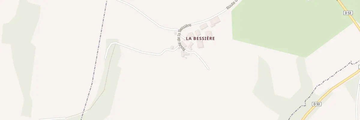 Plan du 5183 La Bessiere à Bournazel
