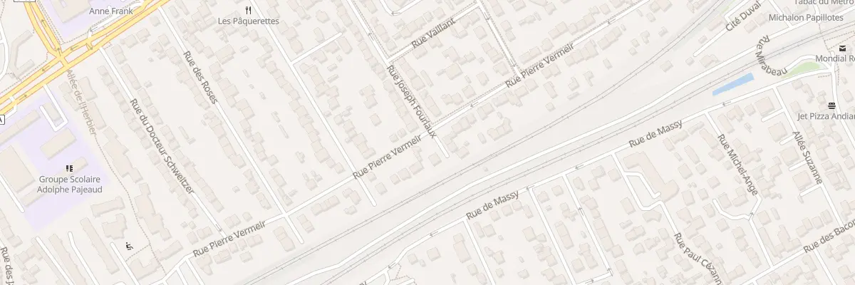 Plan du 54 Rue Joseph Fouriaux à Antony