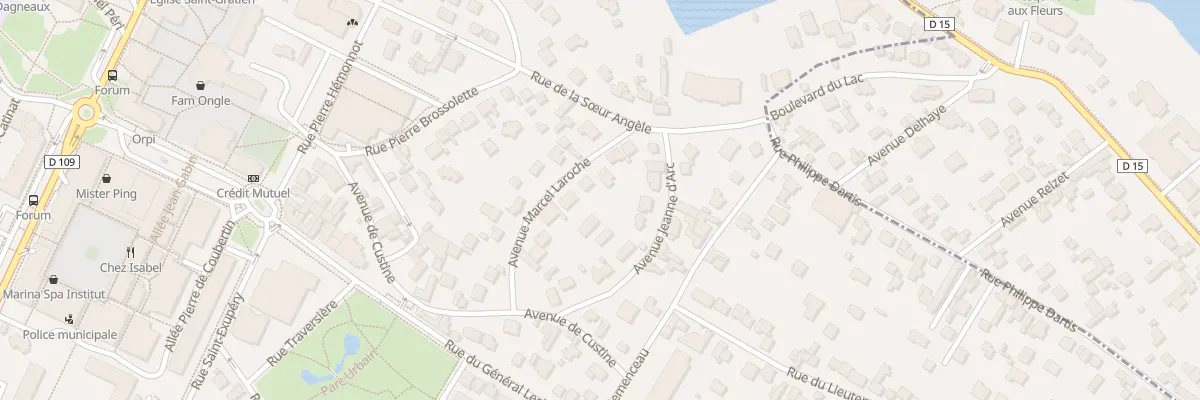 Plan du 7 Av Marcel Laroche à Saint-Gratien