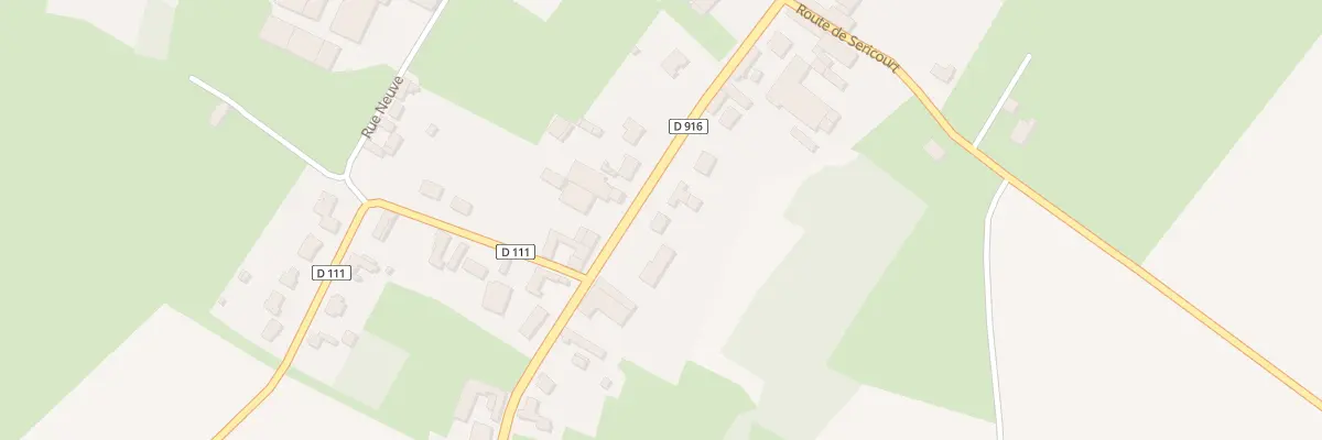 Plan du 21B Rte Nationale à Nuncq-Hautecôte