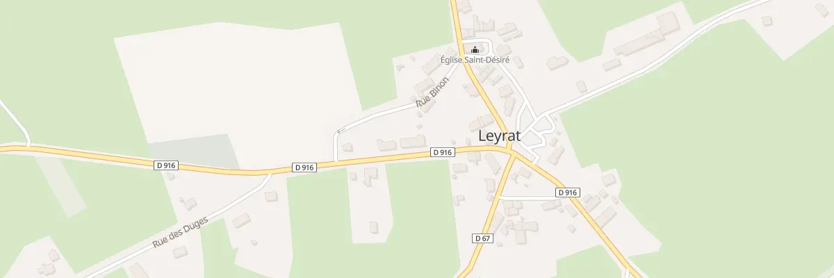 Plan du 5034 Le Bourg à Leyrat