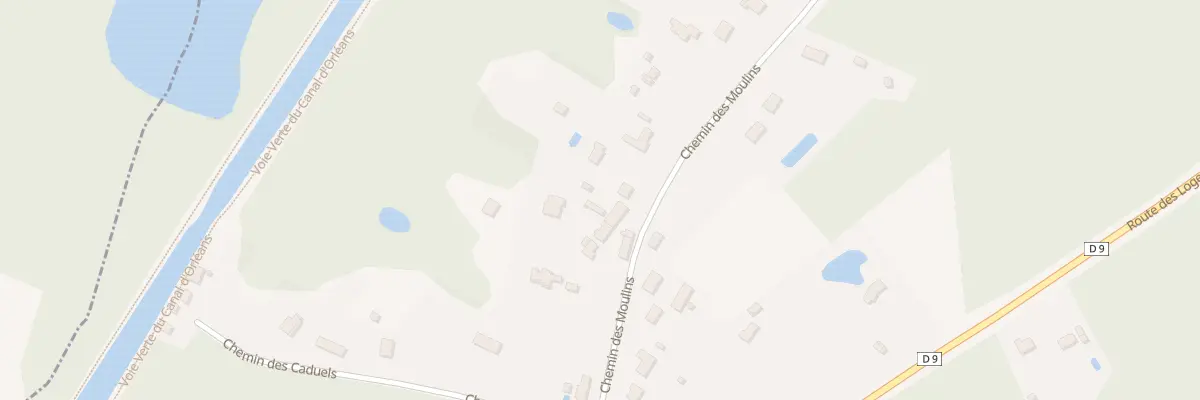 Plan du 80 Che des Moulins à Combreux