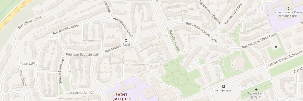 Plan du 3 Sq Rameau à Grande-Synthe