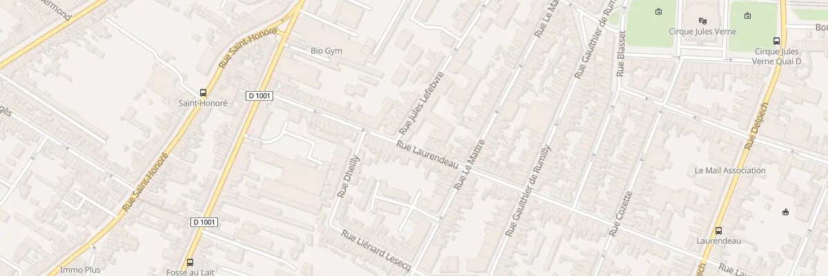 Plan du 47 Rue Jules Lefebvre à Amiens