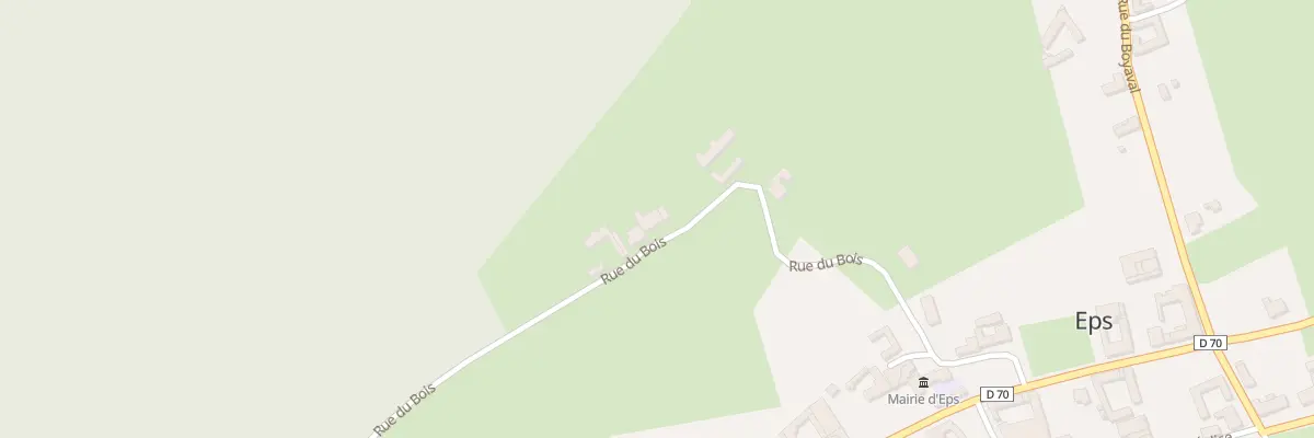 Plan du 350 Rue du Bois à Eps