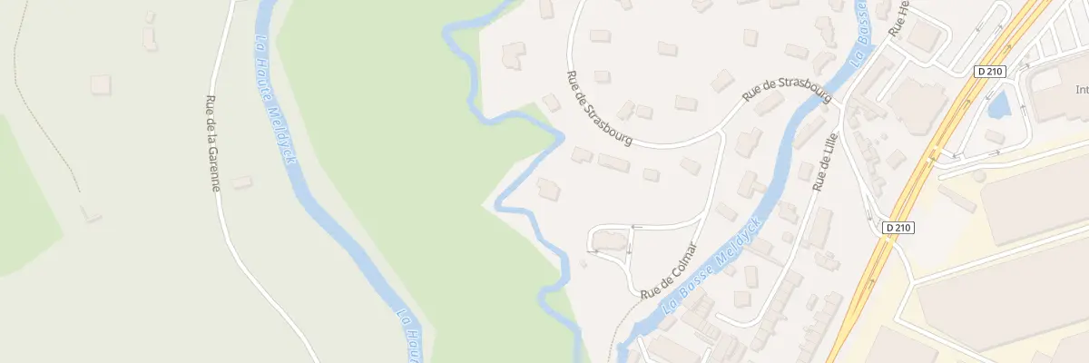 Plan du 19 Rue de Strasbourg à Arques