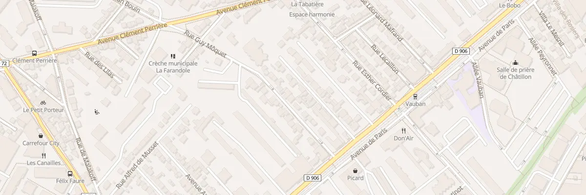 Plan du 22B Rue Guy Moquet à Châtillon