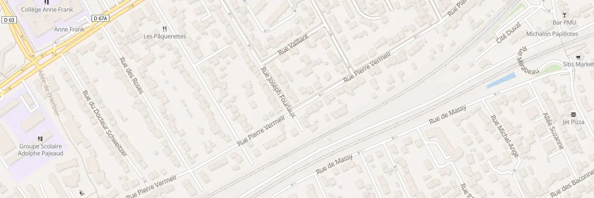 Plan du 88 Rue Pierre Vermeir à Antony