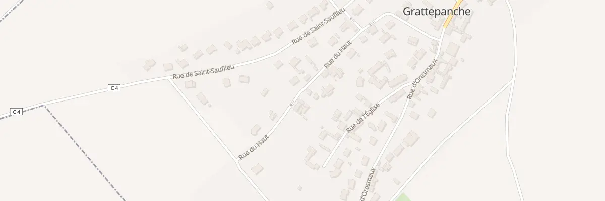 Plan du 265 Rue du Haut à Grattepanche