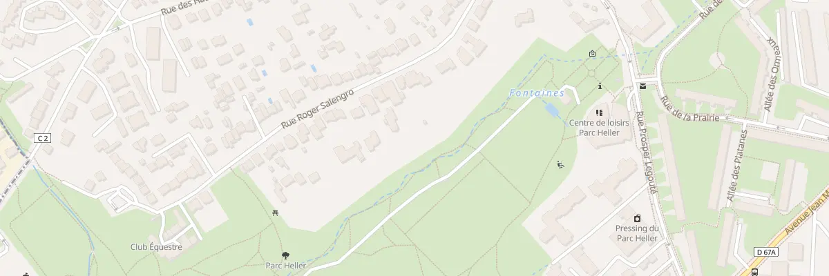 Plan du 33 Rue Roger Salengro à Antony