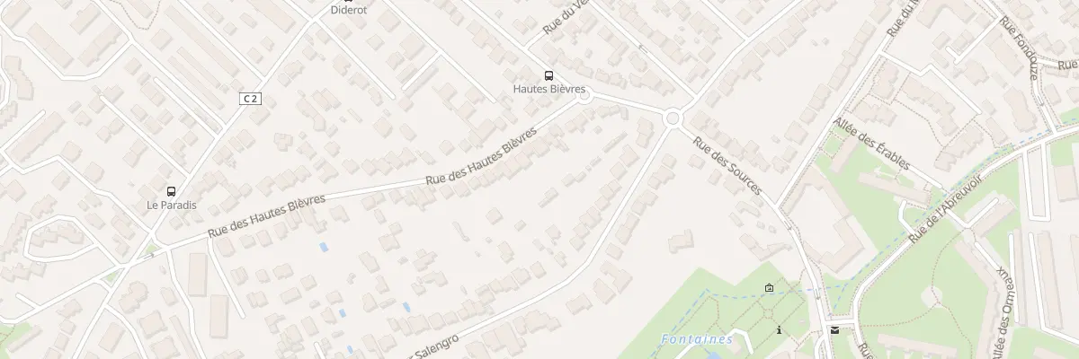 Plan du 17 Rue des Hautes Bievres à Antony