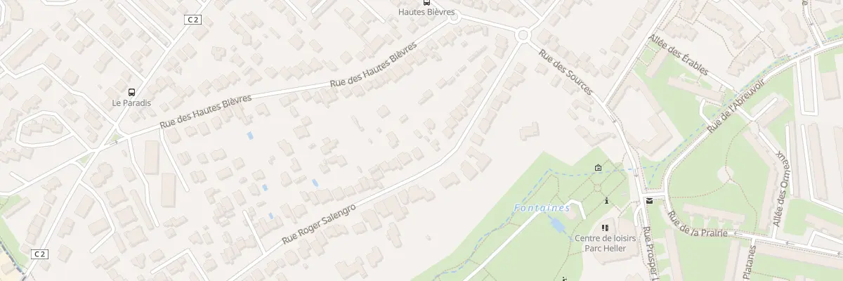 Plan du 30 Rue Roger Salengro à Antony