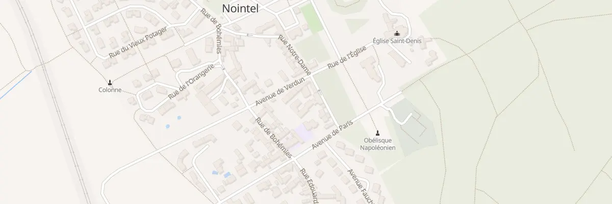 Plan du 3 Av de Verdun à Nointel