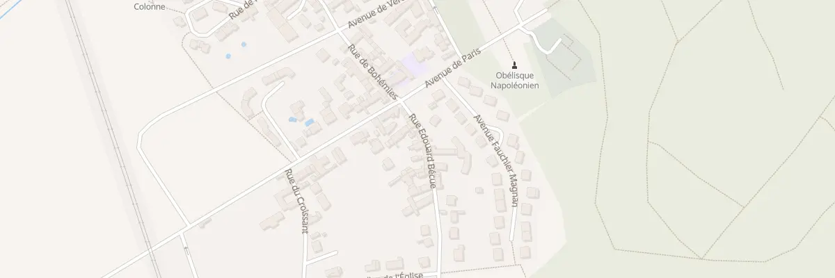 Plan du 8 Rue Edouard Becue à Nointel