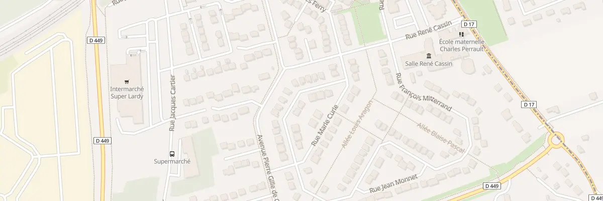 Plan du 7 Rue Jacques Prévert à Lardy
